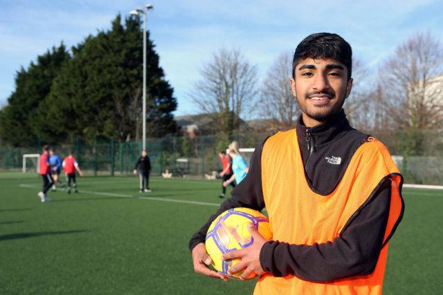 YMCA young person football