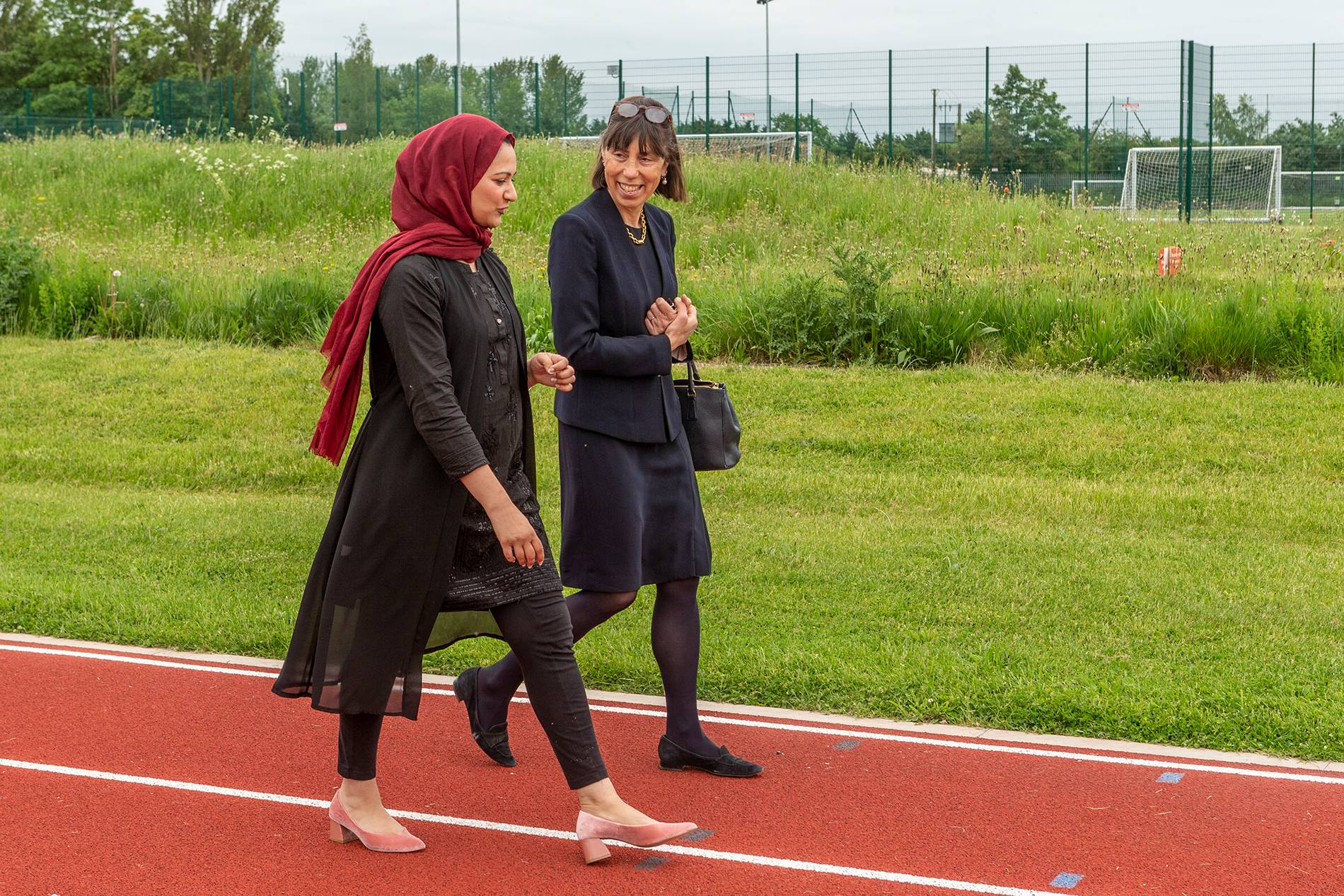 Baroness visits YMCA Village in Newark to support Y’s Girls mentoring scheme