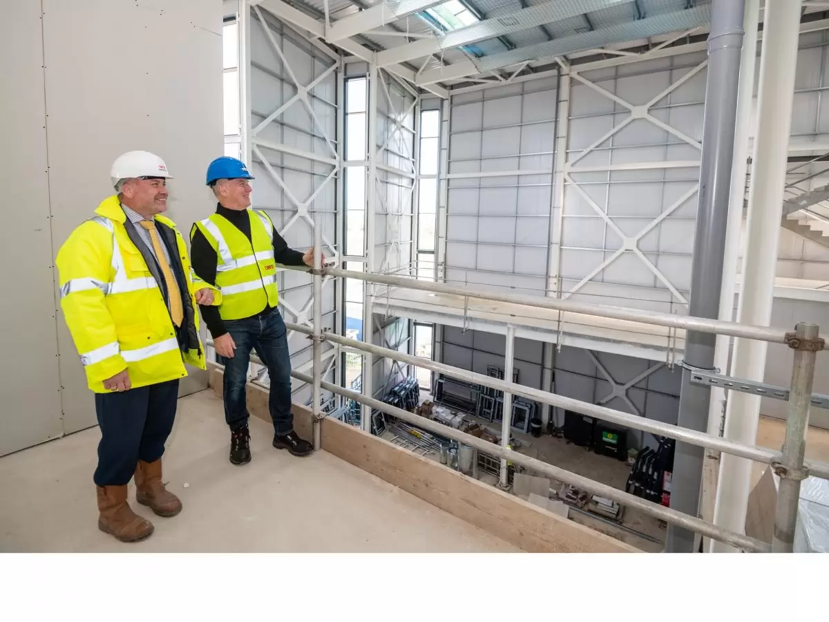 YMCA Village supporters celebrate ‘Topping Out’ milestone