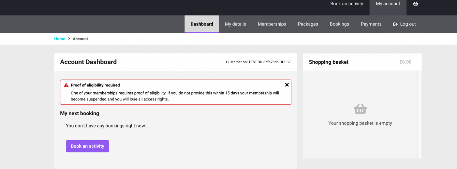 Membership Concessions How to upload Proof of Eligibility YMCA Newark and Sherwood