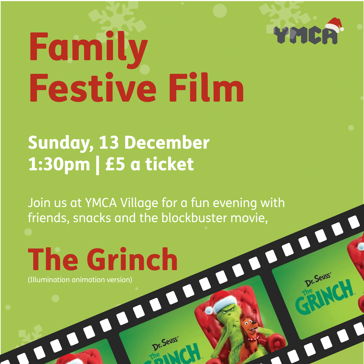 Family Festive Film - The Grinch