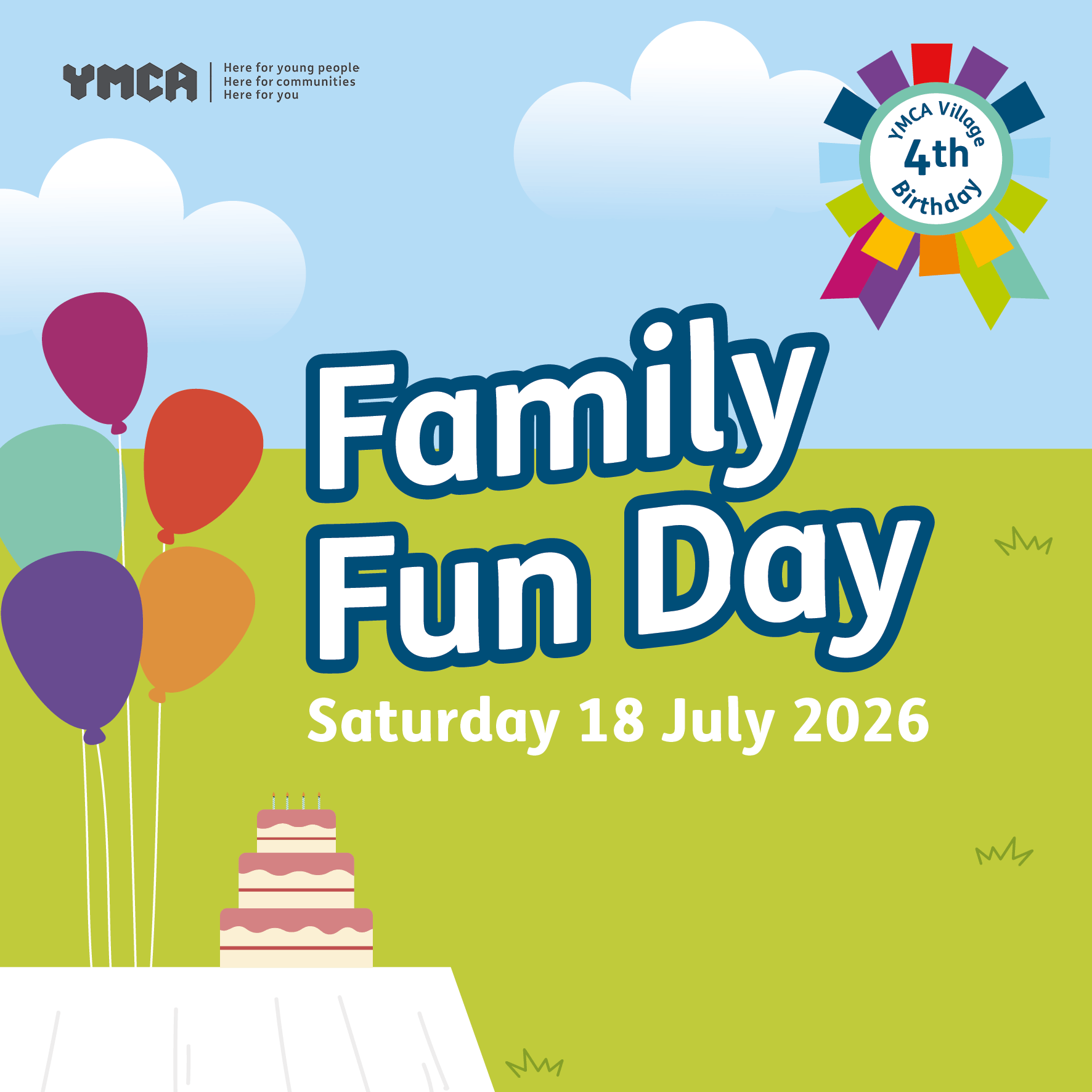 YMCA Village 4th Birthday Celebration