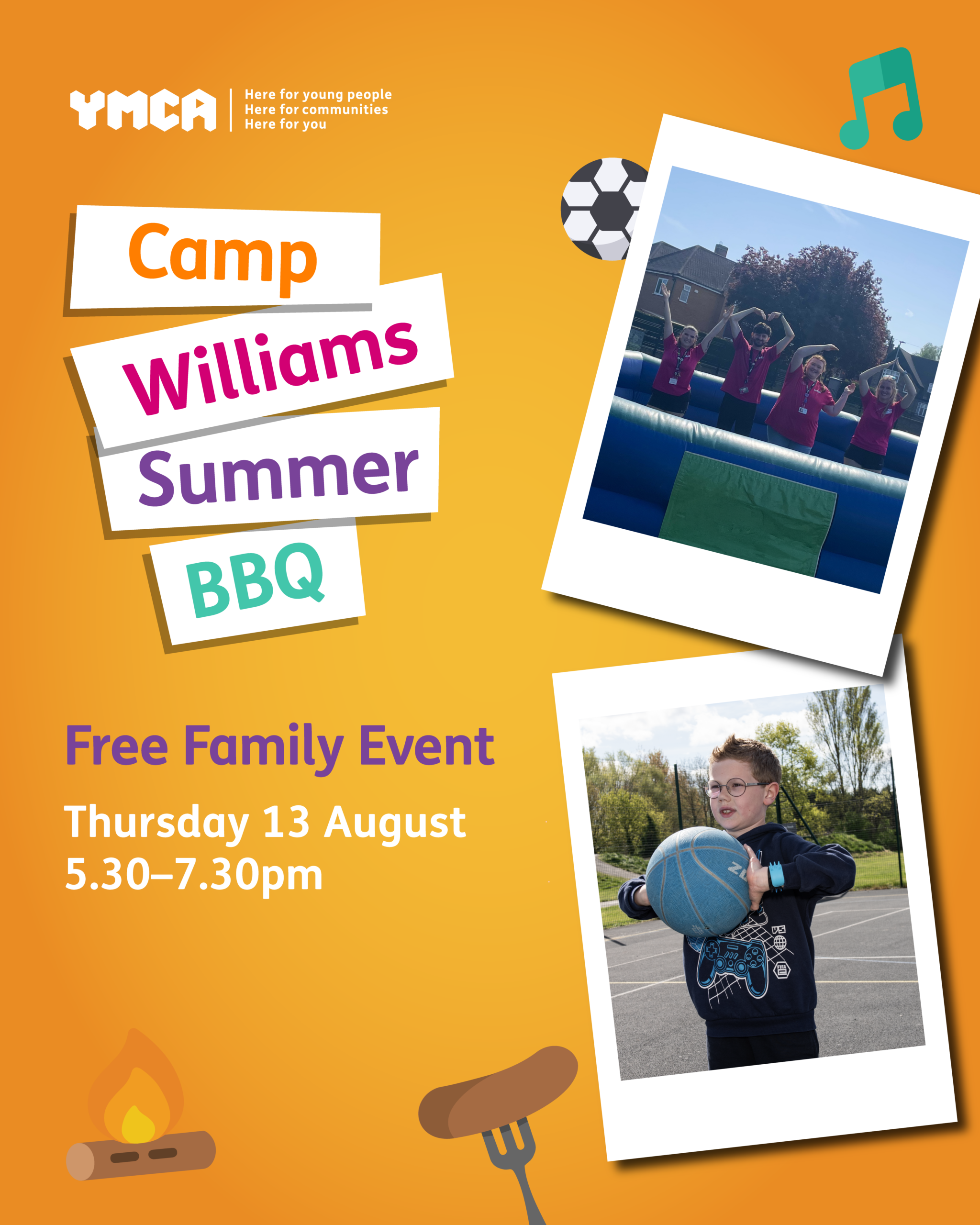Free Family BBQ at Camp Williams